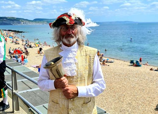 Lyme History Tour with the Town Crier - Children - Wed 5th August 2026 12.30pm
